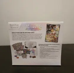 Pokemon TCG Prismatic Evolutions Elite Trainer Box ETB Factory Sealed Lot of 2 - Image 2