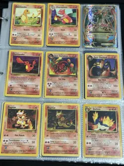 Pokemon vintage lot binder collection 1000+ cards - Image 1