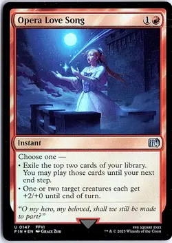 Opera Love Song U FINAL FANTASY 147 LP Foil Magic - Image 1