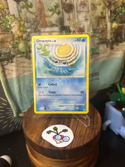 Pokemon TCG - Omanyte (Regular) - Platinum Arceus - 70/99 - Common - Image 1