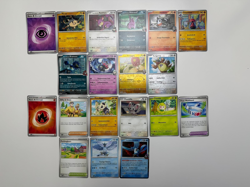 Pokemon Team Rocket Tin Mewtu-ex DE - Booster geoffnet, Karten sichtbar - Image 3