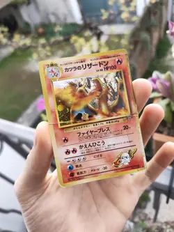 Pokemon Blaine’s Charizard - Holo Gym Challenge Japanese Poor Rare Vintage - Image 1