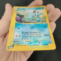 Totodile 134/165 Holo Reverse Expedition Set Base Inglese (Pokemon 2002) - Image 3