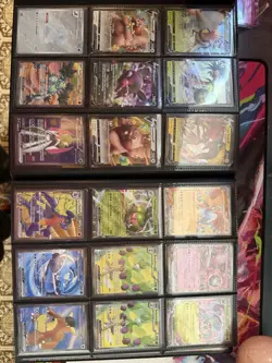Pokemon 200+ Pokemon Full Art, Ex, Vmax Ace Spec Hyper Rare Card Binder Lot - Image 1