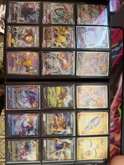 Pokemon 200+ Pokemon Full Art, Ex, Vmax Ace Spec Hyper Rare Card Binder Lot - Image 3
