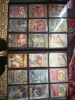 Pokemon 200+ Pokemon Full Art, Ex, Vmax Ace Spec Hyper Rare Card Binder Lot - Image 5