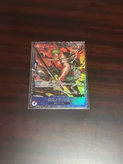 One Piece Card Game JP Roronoa Zoro ST21-015 Flagship TOP 8 PRIZE For Asia - Image 1