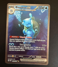 Pokemon Card Blastoise Ex 200/165 Set 151 ITA Italiano Near Mint NM - Image 1