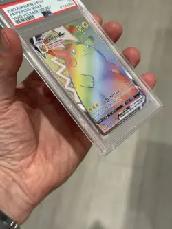 Pokemon Pikachu VMAX 188/185 Card Vivid Voltage Rainbow PSA 10 Read Description - Image 2