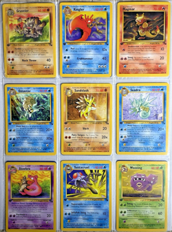Pokemon TCG Fossil Mostly 1st Edition Set Every Non-Holo card (47 total) #16-#62 - Image 4