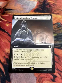 Abandoned Air Temple - Extended Art Avatar MTG - Image 1