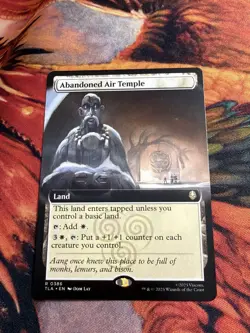 Abandoned Air Temple - Extended Art Avatar MTG - Image 3