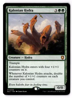 Kalonian Hydra 226 Commander: Bloomburrow NM - Image 1