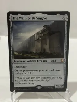 The Walls of Ba Sing Se Regular NM MTG Mythic Rare Legendary Wall - Image 1