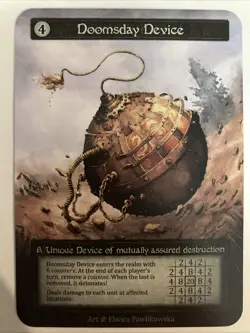 Unique Doomsday Device - Beta NM - Sorcery: Contested Realm Non-Foil - Image 1