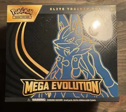 Pokemon TCG: Mega Evolution Lucario Elite Trainer Box (ETB). Sealed/New - Image 1