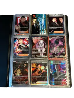 Pokemon Team Rocket Binder Giovannis Charisma Mewtwo EX Full Art Lot. - Image 1