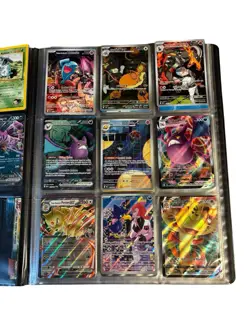 Pokemon Team Rocket Binder Giovannis Charisma Mewtwo EX Full Art Lot. - Image 3