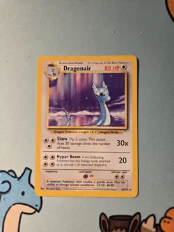 [MP] Dragonair 18/102 Base Set Regular Pokemon WOTC - Image 1