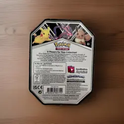 Pokemon TCG V-Powers Eevee V Pikachu V Tin Factory Sealed - Image 2