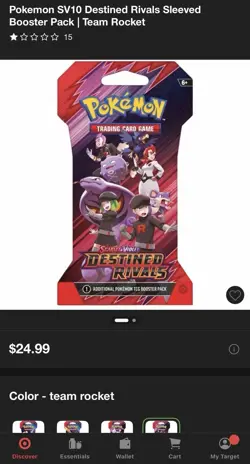 Pokemon Destined Rivals Lot Of 32 Sleeved Booster Packs Scarlet & Violet Mewtwo - Image 2