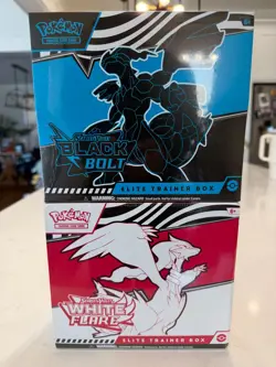 Pokemon TCG Black Bolt & White Flare Elite Trainer Box SET 🔥 - Image 1