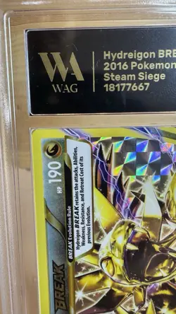 Hydreigon BREAK 87/114 XY - Steam Siege Holo for sale online - Image 3