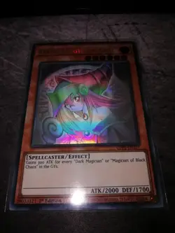 Yugioh GFP2-EN177 Dark Magician Girl Ghost Rare 1st Edition Mint - Image 1