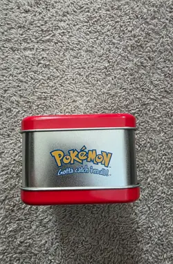Pokemon TCG 1995 Pikachu Collectible Tin Card Holder Box Nintendo - Image 4