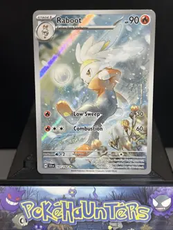 Pokemon Card Raboot 147/142 Stellar Crown Illustration Rare Near Mint - Image 1