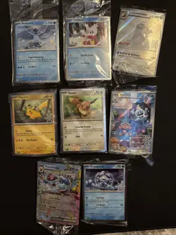 SEALED 2025 Pokemon TCG Holiday Advent Calendar PROMO CARDS FULL SET - Image 1