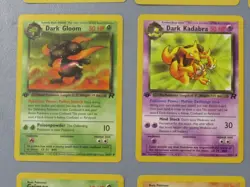 12 Pokemon Team Rocket Series Cards 2000 All 1st Edition Lot /82 well played - Image 4