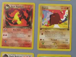 12 Pokemon Team Rocket Series Cards 2000 All 1st Edition Lot /82 well played - Image 5