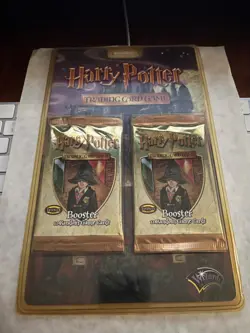 Harry Potter Booster Trading Cards. Wizard of the coast. Lot#4. - Image 1
