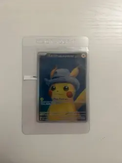 Pokemon Pikachu TCG Grey Felt Hat Promo SVP085 NM Condition - Image 2