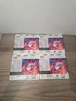 4x Pokemon Sword & Shield Fusion Strike 3-Pack Blister Eevee & Espeon - Image 2
