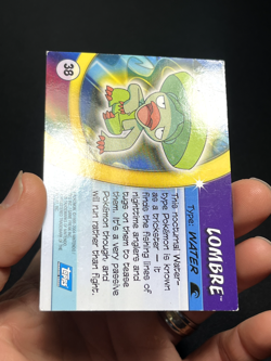 Topps Pokemon Advanced Challenge Non Holo Lombre #38 - Image 4
