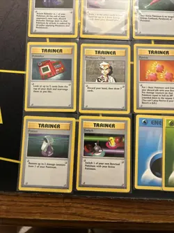 Shadowless Pokemon Base Set Trainer Set -Commons And Uncommons- 80/102 - 95/102 - Image 5