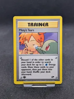 Pokemon Misty's Tears 1st Edition Gym Challenge 118/132 WOTC NM - Image 1