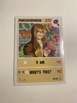Hermitcraft TCG Series 1: PearlescentMoon Common Card - Image 1