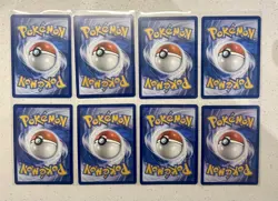 Pokemon 151 Holo Energy Rare Complete Set (8 Cards) NM - Image 2