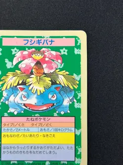 [NM] Venusaur Topsun Blue Back Pokemon Card Japanese No Number Error 1995 YR98 - Image 5