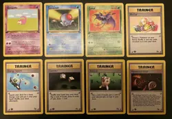 1st Edition Pokemon Cards Fossil Set Common and Uncommon (31-62/62) - Image 5