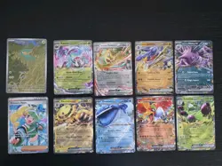 Pokemon TCG Destined Rivals EX / IR / UR LOT of 10 Cards - Image 1