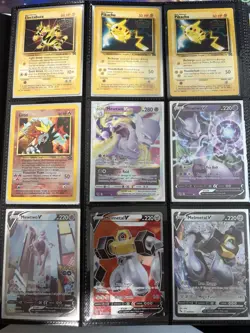 Pokemon Card Collection Binder Multiple Cards - Image 1