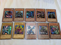 YUGIOH Vintage bulk! 1st editions & holos most cards from older sets - Image 1