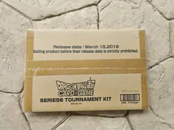 DRAGON BALL SUPER DBS CARD GAME SERIES 6 TOURNAMENT KIT SEALED BOX Rare TCG DBZ - Image 1