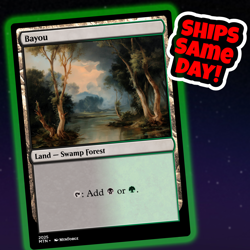 Bayou - Custom Art Magic: The Gathering Playtest Card - Commander EDH - Image 1