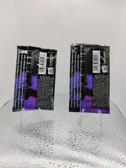(2)x Ani-Mayhem Set 1 1995 Limited Edition Anime CCG Card Game Booster Packs - Image 2