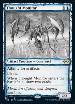 Thought Monitor (Sketch) [Modern Horizons 2] Foil Near Mint - Image 1
